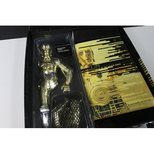 98 - Star Wars - Five boxed figures and sets to include ltd edn Hasbro C-3PO Tales of the Golden Droid Ma... 