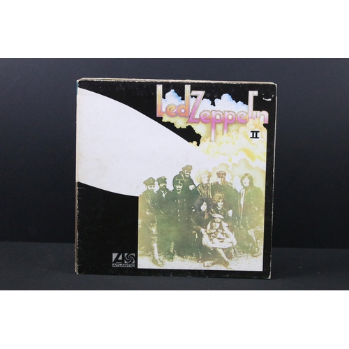 102 - Vinyl - 8 Led Zeppelin albums to include: II x 3 (one UK, one Canadian and one US), IV / 4 Symbols, ... 