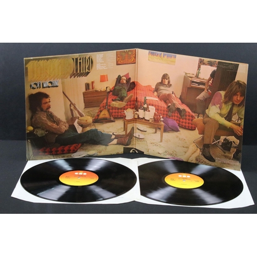 106 - Vinyl - 4 Soft Machine LPs to include Third, Fourth, The Soft Machine Collection, Softs. At least Vg... 