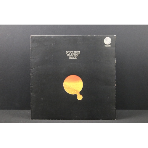 108 - Vinyl - 3 Nucleus LPs to include Solar Plexus (Vertigo 6360 039 spaceship labels), Elastic Rock (Ver... 