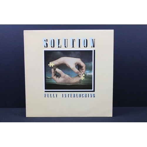 109 - Vinyl - 5 Solution LPs to include self titled, Divergence, Cordon Bleu, Fully Interlocking, Solution... 