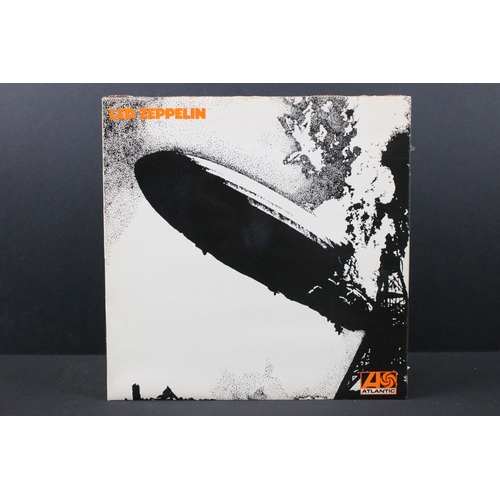 117 - Vinyl - 10 Led Zeppelin LPs to include self titled (I), II, III (working wheel), IV (lilac vinyl), H... 