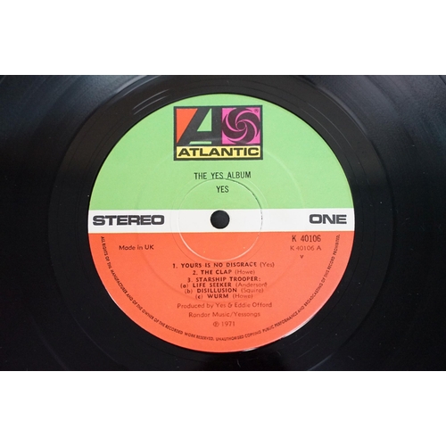 124 - Vinyl - 10 Yes LPs to include self titled, Time And A Word, The Yes Album, Fragile, Close To The Edg... 