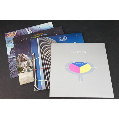 124 - Vinyl - 10 Yes LPs to include self titled, Time And A Word, The Yes Album, Fragile, Close To The Edg... 