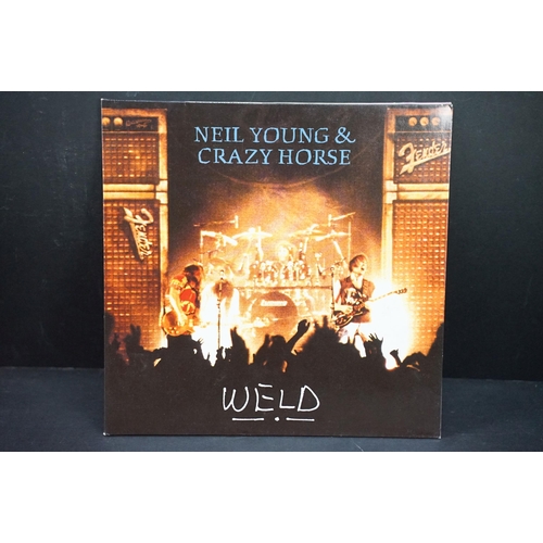 126 - Vinyl - 8 Neil Young LPs to include Weld (2LP), Unplugged, Neil Young & The Bluenotes, After The Gol... 