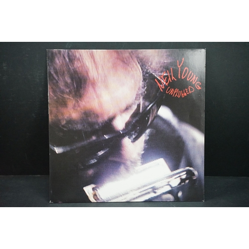 126 - Vinyl - 8 Neil Young LPs to include Weld (2LP), Unplugged, Neil Young & The Bluenotes, After The Gol... 