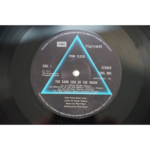 127 - Vinyl - 5 Pink Floyd LPs to include The Piper At The Gates Of Dawn, Dark Side Of The Moon (2 posters... 