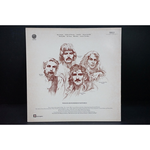 132 - Vinyl - 4 Black Sabbath LPs to include Master Of Reality (embossed boxed sleeve, vertigo swirl inner... 