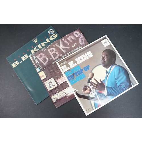 134 - Vinyl - 11 BB King LPs spanning his career. Ex overall