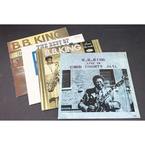 134 - Vinyl - 11 BB King LPs spanning his career. Ex overall