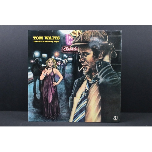 137 - Vinyl - 14 Tom Waits LPs spanning his career. Ex overall