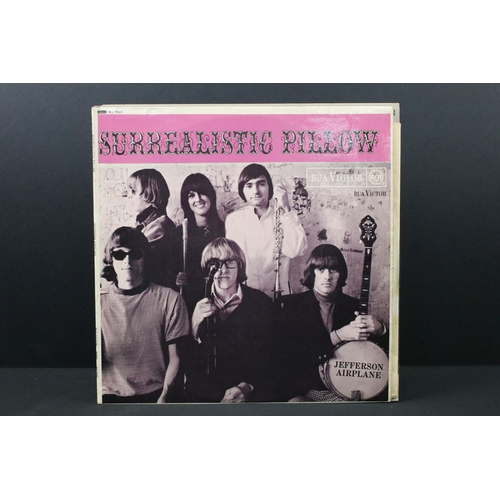 141 - Vinyl - 5 Jefferson Airplane LPs to include Surrealistic Pillow (Original UK red dot RCA label, mono... 