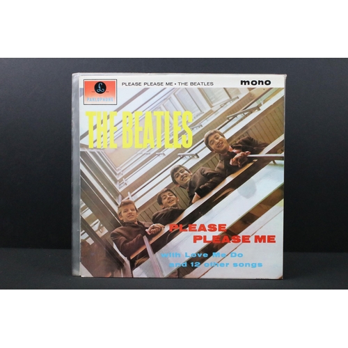 144 - Vinyl - 14 The Beatles LPs to include Please Please Me x 2 (one original pressing), The White Album,... 