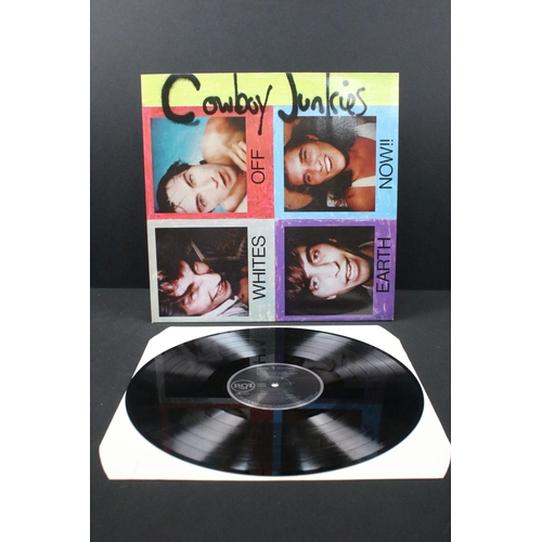 146 - Vinyl - 4 Cowboy Junkies LPs to include Black Eyed Man, The Caution Horses, Whites Off Earth Now, Th... 