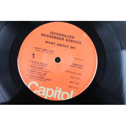 147 - Vinyl - 4 Quicksilver Messenger Service LPs to include What About Me (US pressing), Happy Trails, Ju... 