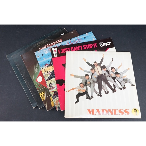 163 - Vinyl - Over 70 Rock, Pop & Soul LPs to include Madness x 2, The Beat, Talking Heads, Bad Company, G... 