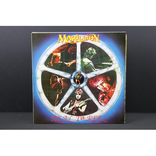 165 - Vinyl - 20 Rock LPs to include Marillion x 5, Alice Cooper x 5 (inc Killer with calendar attached), ... 