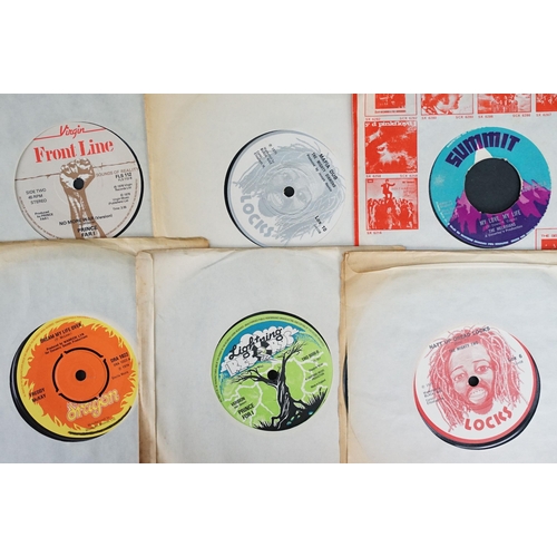 201 - Vinyl - 50 Reggae / Ska / Roots / Dub original UK 7” singles mainly from the 1970’s including Demo P... 