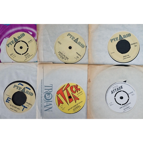 202 - Vinyl - 38 Reggae / Ska / Roots / Dub original UK 7” singles on Trojan Records, Pyramid Records, Att... 