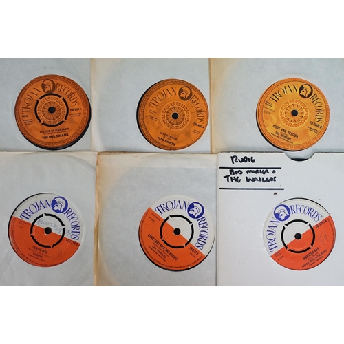 202 - Vinyl - 38 Reggae / Ska / Roots / Dub original UK 7” singles on Trojan Records, Pyramid Records, Att... 