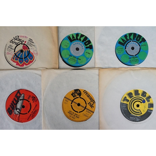 203 - Vinyl - 50 Reggae / Ska / Roots / Dub original UK 7” singles mainly from the 1970’s including Demo P... 