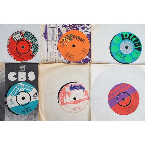 203 - Vinyl - 50 Reggae / Ska / Roots / Dub original UK 7” singles mainly from the 1970’s including Demo P... 