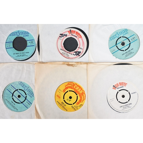 204 - Vinyl - 50 Reggae / Ska / Rocksteady, original UK 7” singles mainly from the 1960’s to include: The ... 