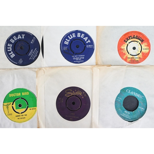 204 - Vinyl - 50 Reggae / Ska / Rocksteady, original UK 7” singles mainly from the 1960’s to include: The ... 