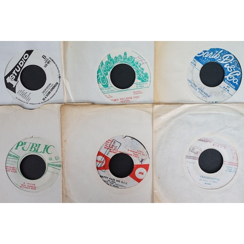 206 - Vinyl - 50 Reggae / Roots / Dub original Jamaican 7” singles mainly from the 1970’s, including demo ... 