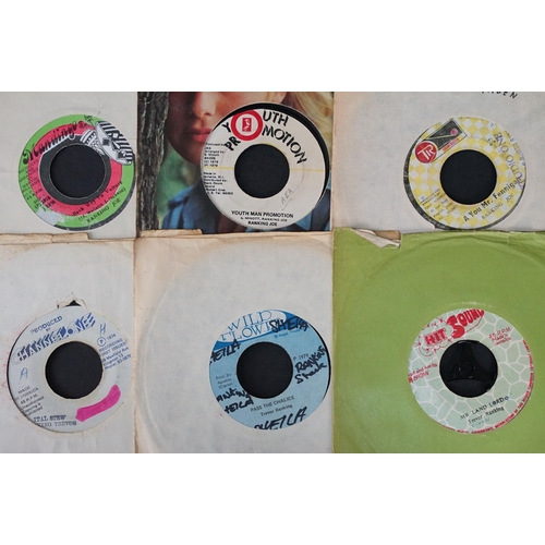 207 - Vinyl - 38 Reggae / Roots / Dub original Jamaican 7” singles mainly from the 1970’s, including demo ... 