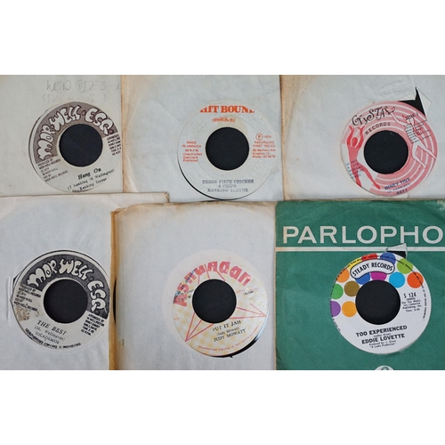 207 - Vinyl - 38 Reggae / Roots / Dub original Jamaican 7” singles mainly from the 1970’s, including demo ... 