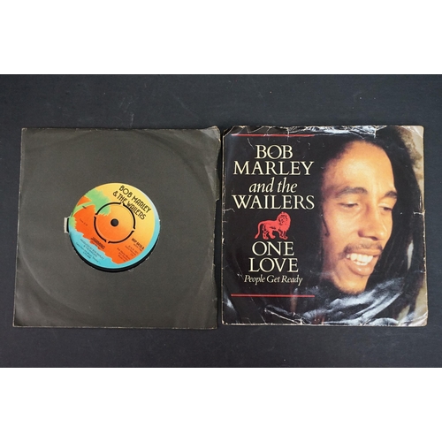 209 - Vinyl - 14 Bob Marley & The Wailers and related 7” singles including promo, test pressing and Jamaic... 