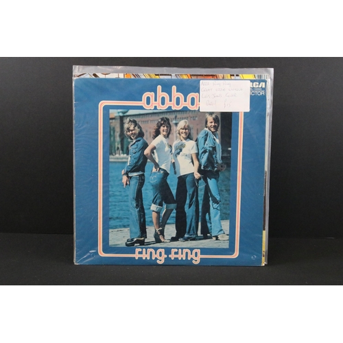 100 - Vinyl - 22 ABBA foreign pressing albums including: Ring Ring (South Africa), Czechoslovakia, El Gran... 