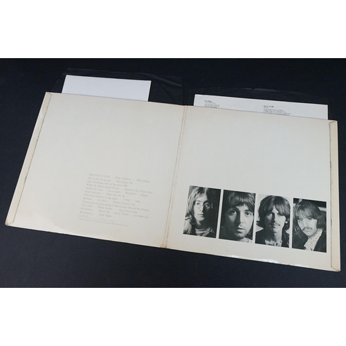 11 - Vinyl - The Beatles White Album LP on Apple Records PMC 7067 No. 0050134. Original UK 1st mono press... 