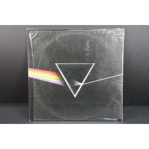 16 - Vinyl - Pink Floyd – The Dark Side Of The Moon LP on Harvest records SHVL 804. UK 2nd issue A3 / B3 ... 