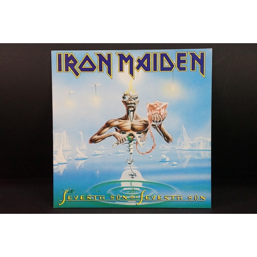 18 - Vinyl - 4 Heavy Metal / Rock albums to include: Iron Maiden – Piece Of Mind (EMI - EMA 800, A2 / B2 ... 