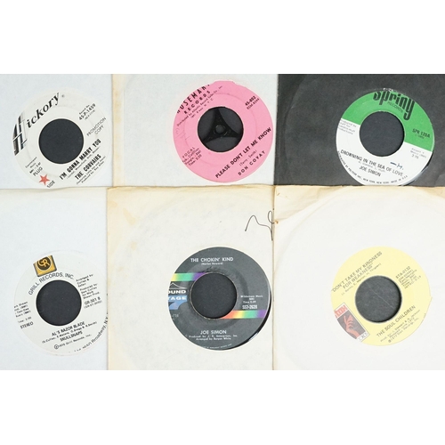 221 - Vinyl - 60 Northern Soul / Soul / Funk / R&B US pressing 7” singles from the 1960’s and 1970s includ... 