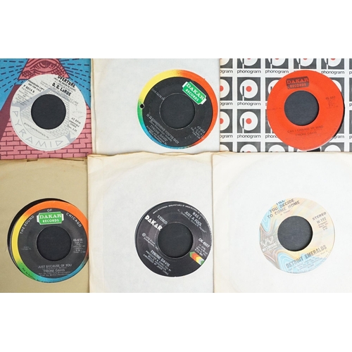 223 - Vinyl - 60 Northern Soul / Soul / Funk / R&B US pressing 7” singles from the 1960’s and 1970s includ... 