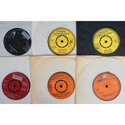 230 - Vinyl - 19 demo promo 7” singles on London Records, including some promo only one sided examples, to... 