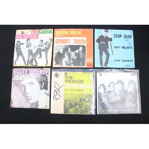 236 - Vinyl - Over 50 Psych / Mod / Beat / Rock and Pop foreign pressing singles and EP’s to include: The ... 