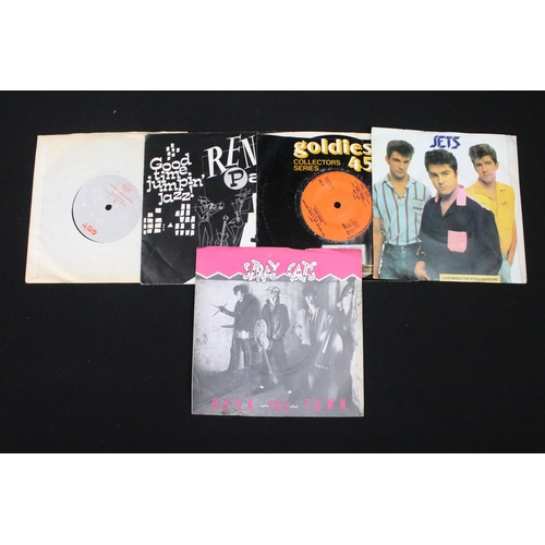 237 - Vinyl - 59 Rockabilly / Teddy Boy Revival 7” singles and EP’s including promos, to include: Ray Camp... 