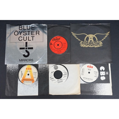 238 - Vinyl - 21 Heavy Metal / Rock 7” singles including demos promos to include: Aerosmith (promo), April... 