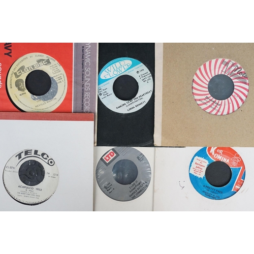 244 - Vinyl - 18 Mainly 1970’s Jamaican Reggae / Roots / Dub 7” singles to include: Marcia Griffith, Big Y... 