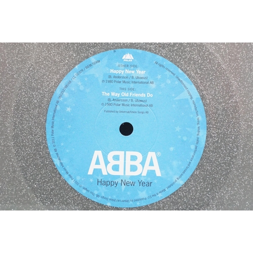 246 - Vinyl - ABBA – Happy New Year 7” single on Polar Records – 060252788168, original 2011 limited press... 