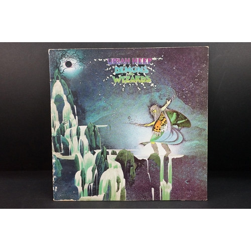 25 - Vinyl - 3 Uriah Heep 1st pressing LPs, 2 on the swirl Vertigo label to include: ...Very 'Eavy Very '... 