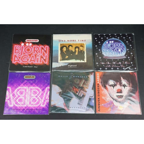 265 - Vinyl - Over 50 ABBA related and Swedish release 7” singles including limited editions, foreign pres... 