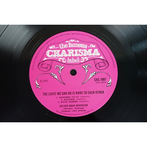 31 - Vinyl - 2 Van Der Graaf Generator UK pressing albums on Charisma Records to include: The Least We Ca... 