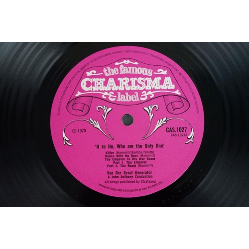 31 - Vinyl - 2 Van Der Graaf Generator UK pressing albums on Charisma Records to include: The Least We Ca... 