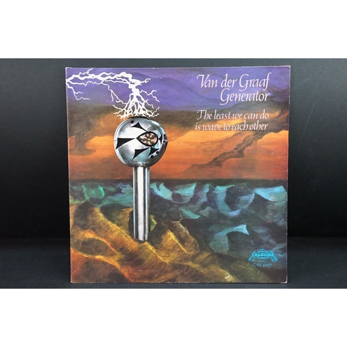 31 - Vinyl - 2 Van Der Graaf Generator UK pressing albums on Charisma Records to include: The Least We Ca... 