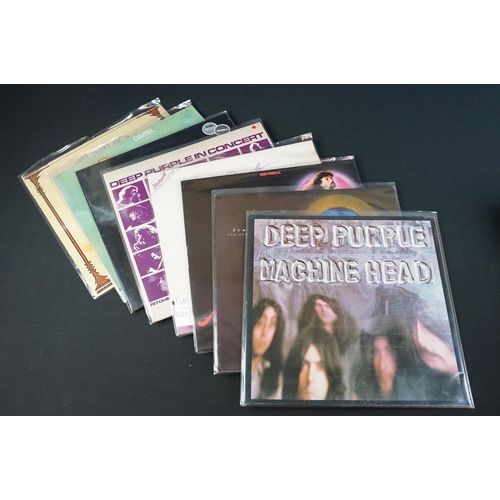 323 - Vinyl - Over 70 Rock & Pop LPs to include Deep Purple x 19 (inc private pressing), Pink Floyd (DSOTM... 